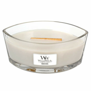 Vonná svíčka WoodWick oválná Warm Wool 453,6g