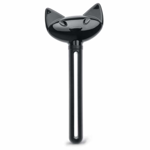 Vymačkávač tub kočka MIAOU plast černá 15cm