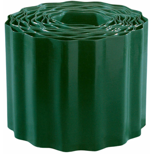 Záhonový obrubník 15cmx9m PVC zelený